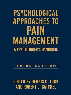 cover image of Psychological Approaches to Pain Management